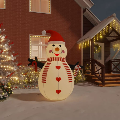 Inflatable Snowman with Leds 250 Cm Taptia