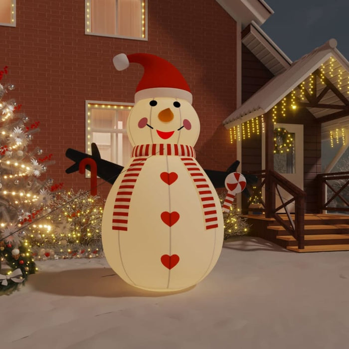Inflatable Snowman with Leds 300 Cm Taptii