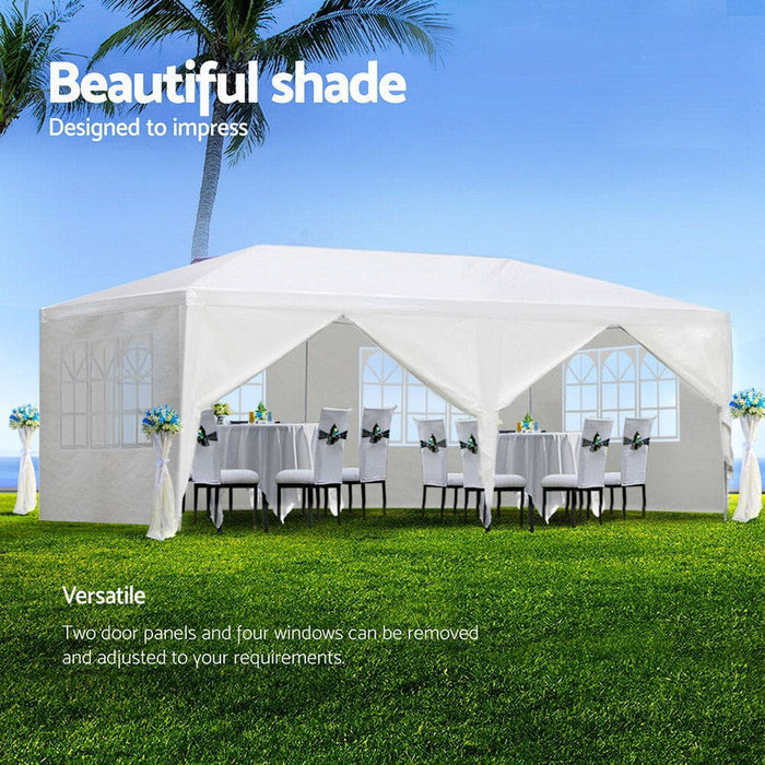 Instahut Gazebo Outdoor Marquee Wedding Gazebos Party Tent