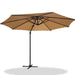 Instahut Roma Outdoor Umbrella - Beige