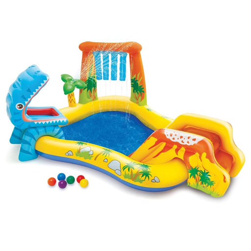 Intex 57444 Dinosaur Play Centre Kids Inflatable Pool