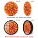 Italian Pepperoni Pizza Wall Clock Restaurant Design