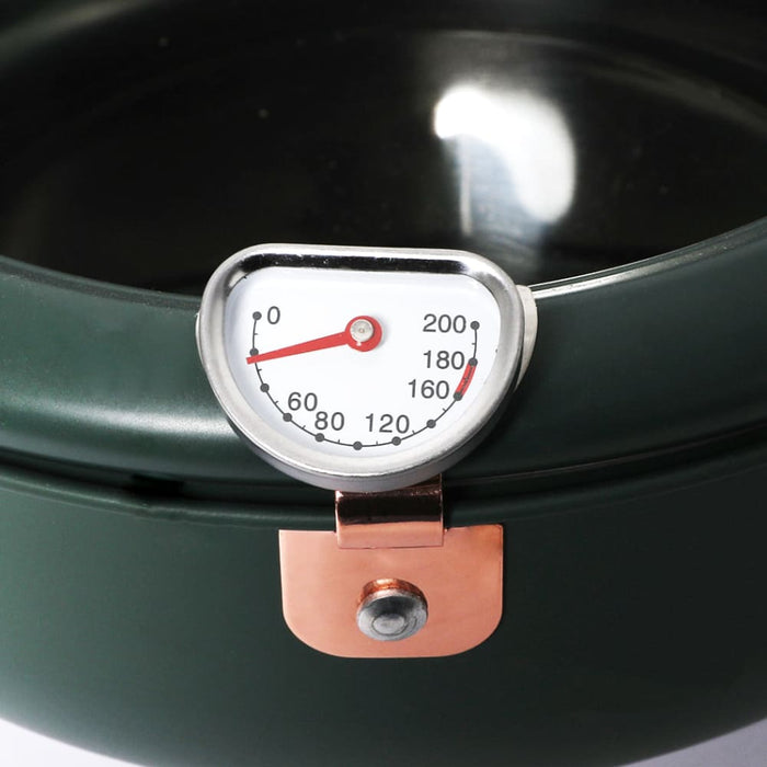 Japanese Deep Frying Pot With Thermometer Non - stick