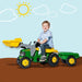 John Deere Rolly Kids Rt023110 Ride On Tractor With Trailer 