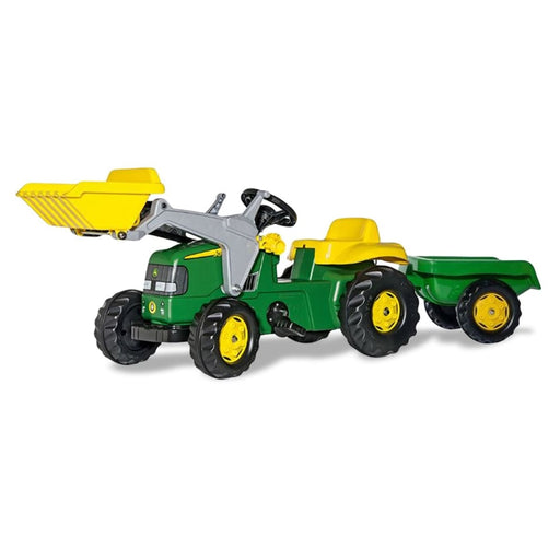 John Deere Rolly Kids Rt023110 Ride On Tractor With Trailer 