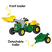 John Deere Rolly Kids Rt023110 Ride On Tractor With Trailer 
