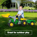 John Deere Rolly Kids Rt023110 Ride On Tractor With Trailer 