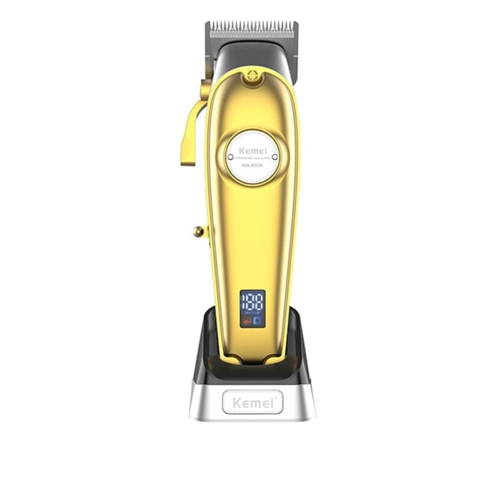 K53s Turbo Motor Hair Clipper with Charge Base 2 Speeds