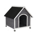 I.pet Dog Kennel House Wooden Outdoor Indoor Puppy Pet
