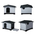 Dog Kennel Outdoor Indoor Pet Plastic Garden Large House