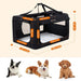 Dog Kennel Transport Box Folding Fabric Pet Carrier 60cm