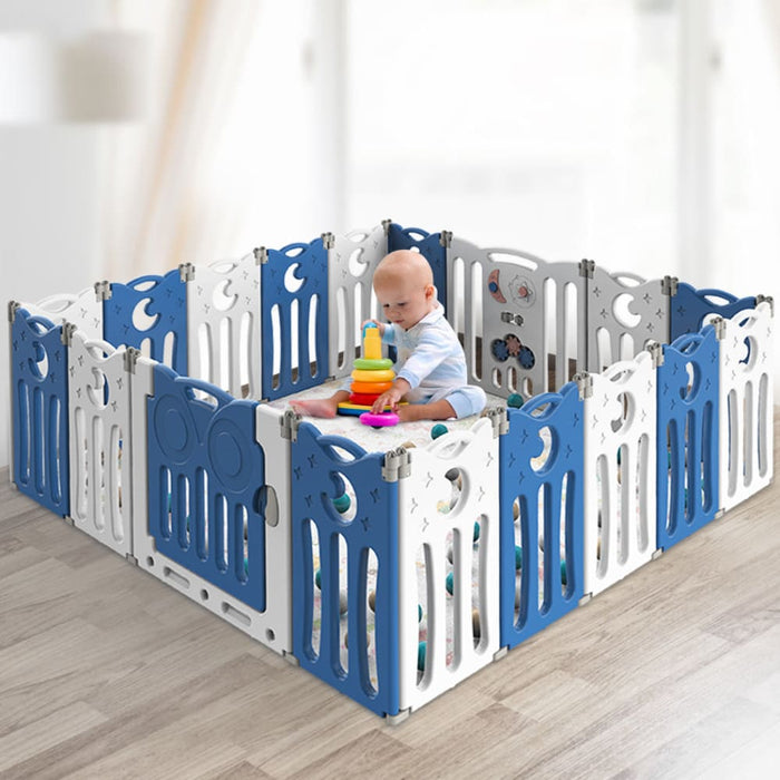 Kids Baby Playpen Foldable Child Safety Gate Toddler Fence