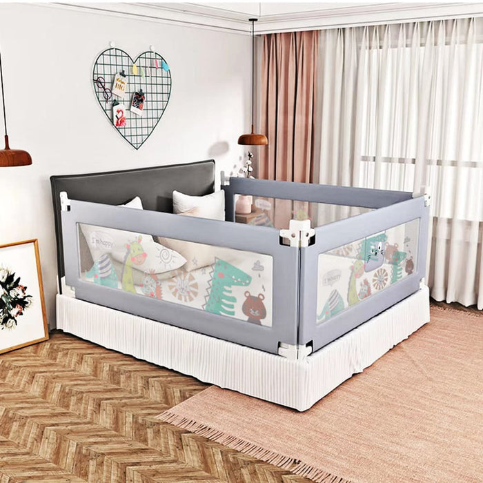 Kids Baby Safety Bed Rail Adjustable Folding Child Toddler