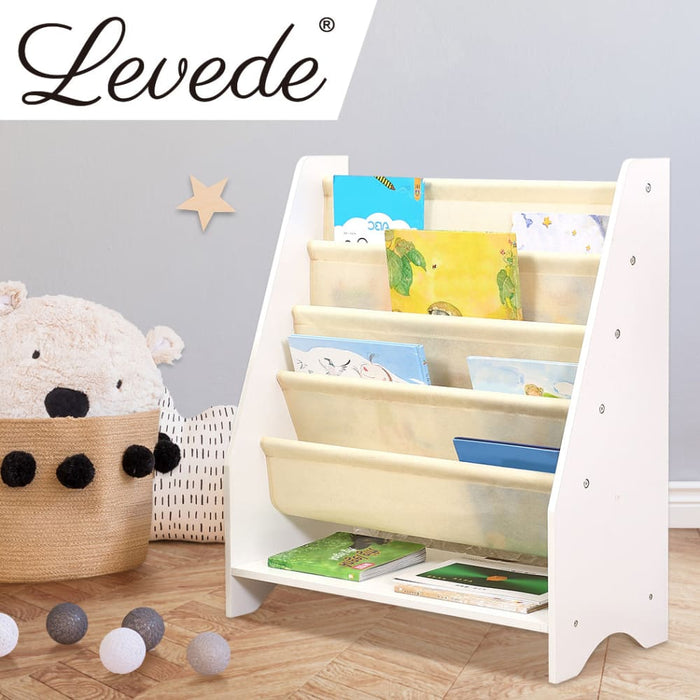 Goslash Picks Kids Bookshelf Bookcase Magazine Rack Wooden