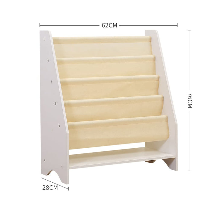 Goslash Picks Kids Bookshelf Bookcase Magazine Rack Wooden