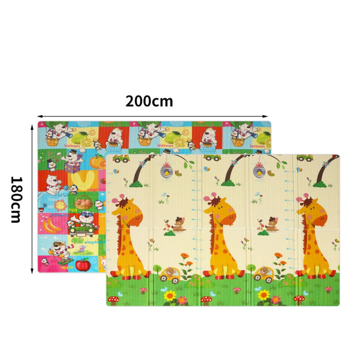 Kids Play Mat Baby Crawling Pad Floor Foldable Xpe Foam