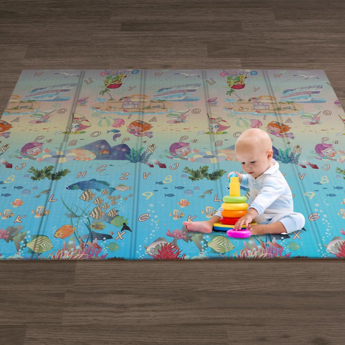 Kids Play Mat Baby Crawling Pad Floor Foldable Xpe Foam