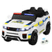 Kids Ride On Car Electric Patrol Police Toy Cars Remote