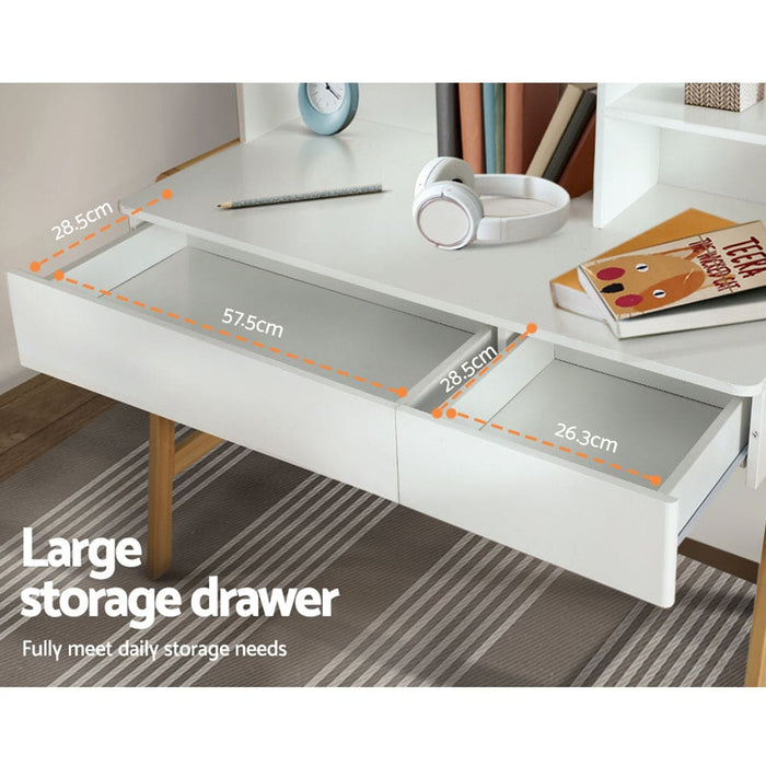 Kids Table and Chairs Set Study Play Toys Storage Desk