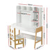 Kids Table and Chairs Set Study Play Toys Storage Desk