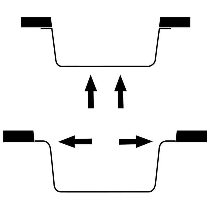 Kitchen Sink with Overflow Hole White Granite Opobbt