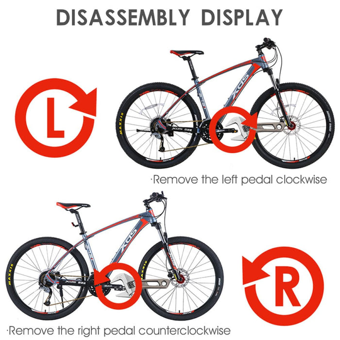 Labor Saving Bike Pedal Adapter