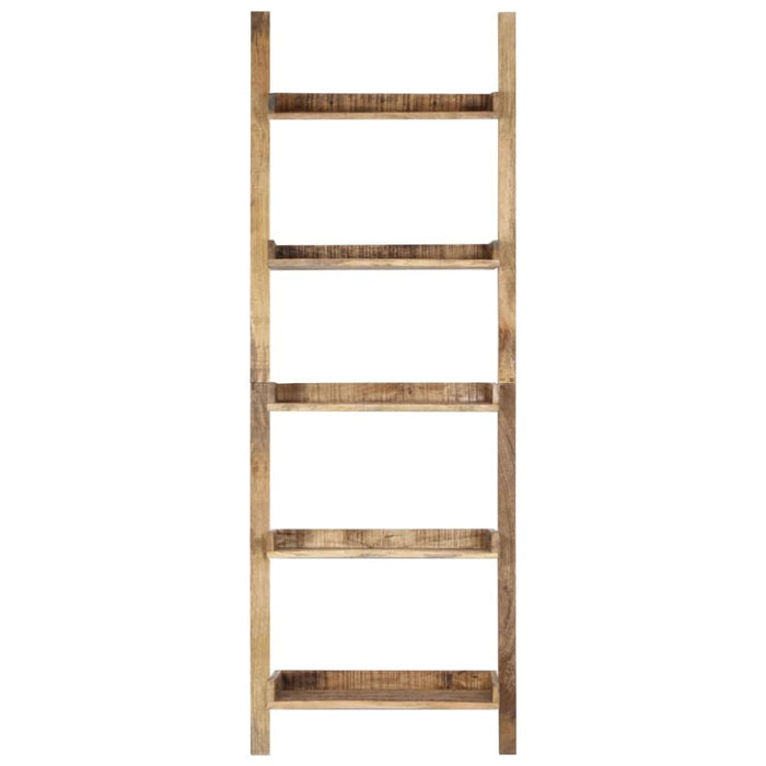 Ladder Shelf Brown Solid Mango Wood Xainit