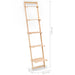 Ladder Wall Shelf Cedar Wood Xalatn