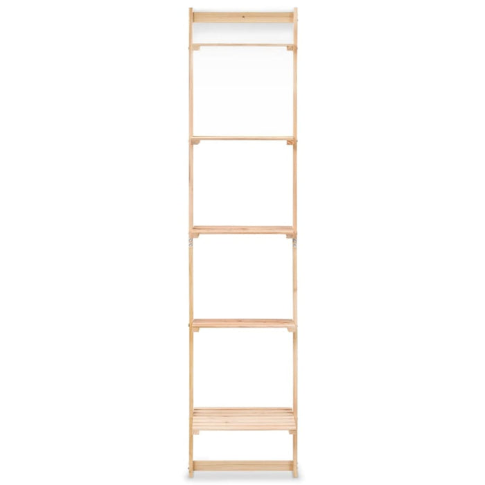 Ladder Wall Shelf Cedar Wood Xalatn