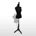 Ladies Bust Display Black Female Dressmakers Dummy