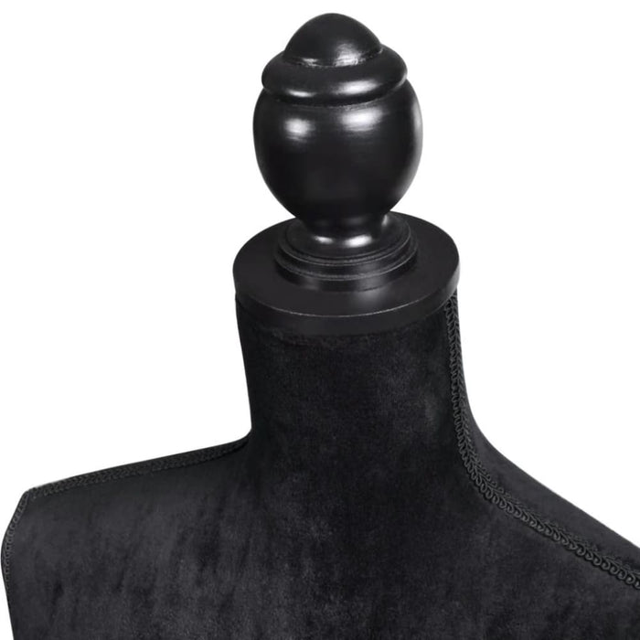 Ladies Bust Display Black Female Dressmakers Dummy