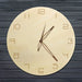 Laser Engraved Wooden Wall Clock