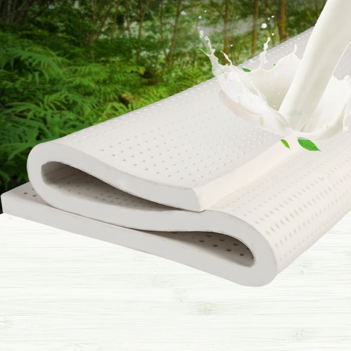 Goslash Picks Latex Mattress Topper King Natural 7 Zone