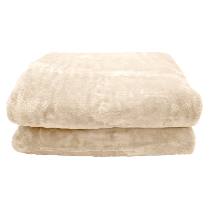 Laura Hill 600gsm Faux Mink Blanket Double-sided Queen Size