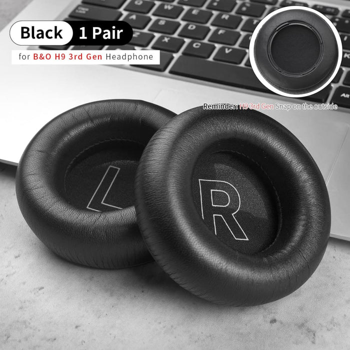 Leather Sheepskin Ear Pads for Bang Olufsen Beoplay H7 H9