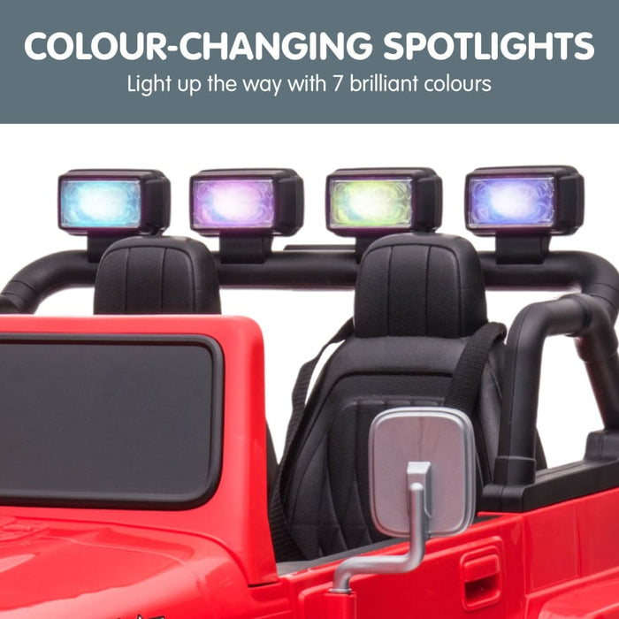 Licensed Toyota Fj-40 Electric Kids Ride on Car by - Red