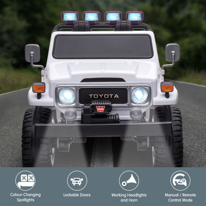 Licensed Toyota Fj-40 Kids Ride on Electric Toy Car 80w