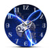 Lightning Gamepad Playroom Wall Clock Video Game Controller