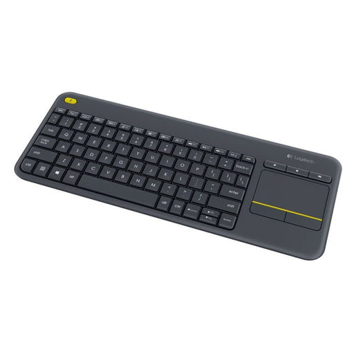 Logitech K400 Plus Touch Wireless Keyboard - Black (920