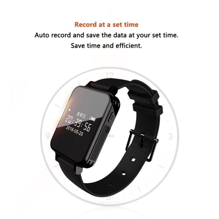 Mp3 Long Battery Digital Voice Audio Recorders Wrist Watch
