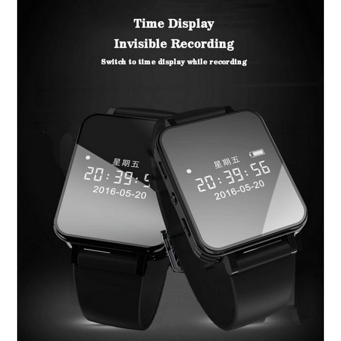 Mp3 Long Battery Digital Voice Audio Recorders Wrist Watch