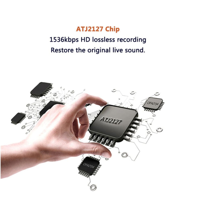 Mp3 Long Battery Life Sound Digital Voice Audio Recorders