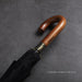 Long Wooden Handle Double Layer Umbrella