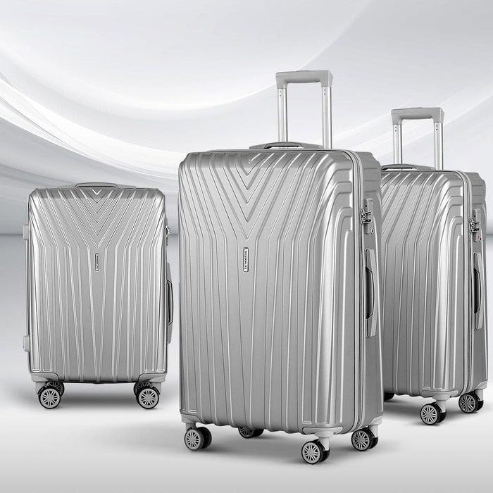 3pc Luggage 20’’ 24’’ 28’’ Trolley Suitcase