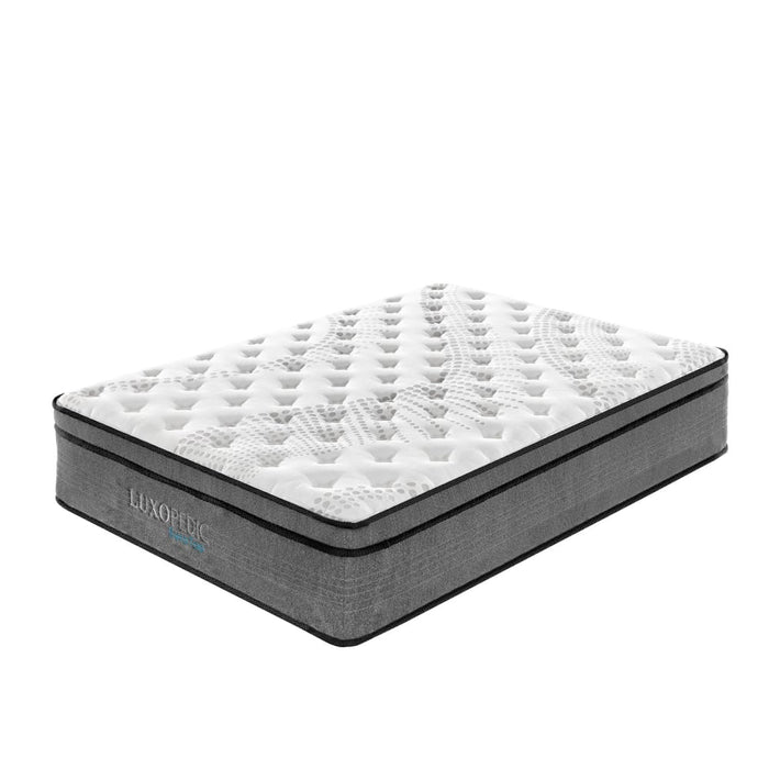 Luxopedic Pocket Spring Mattress 5 Zone 32cm Euro Top Memory