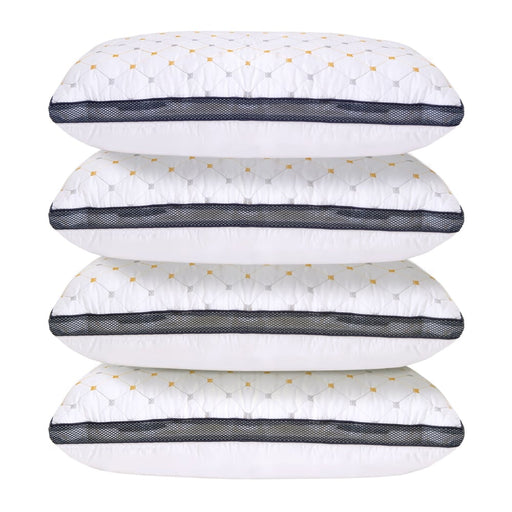 Luxury Air Mesh Pillows 4 Pack Hotel Quality Checked Ultra 
