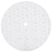 Luxury Christmas Tree Skirt White 122 Cm Faux Fur Ttbxit