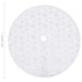 Luxury Christmas Tree Skirt White 122 Cm Faux Fur Ttbxit