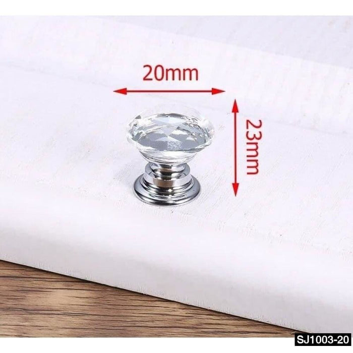 Luxury Diamond Crystal Cabinet Handles Wardrobe Shoebox