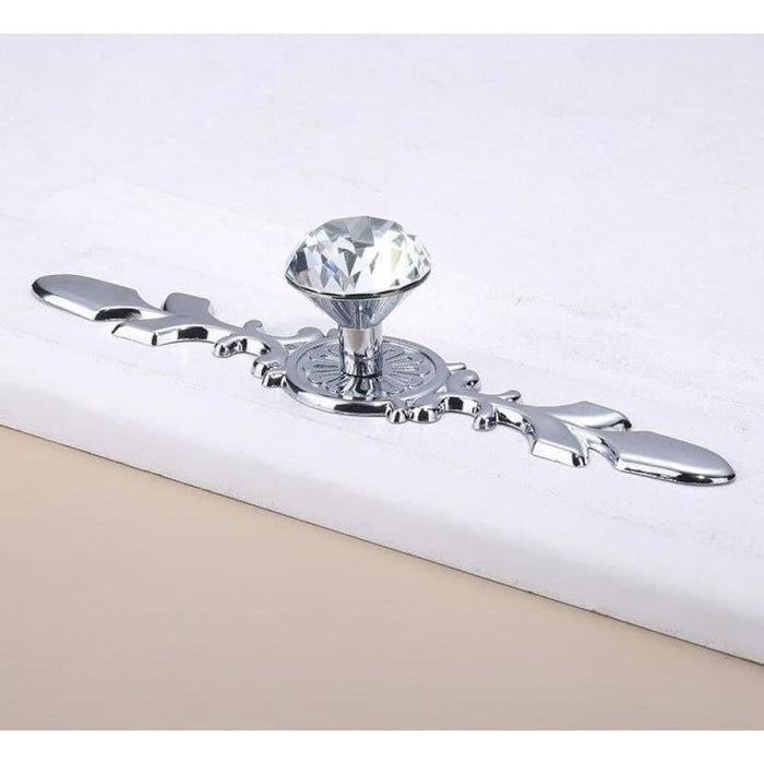 Luxury Diamond Crystal Cabinet Handles Wardrobe Shoebox